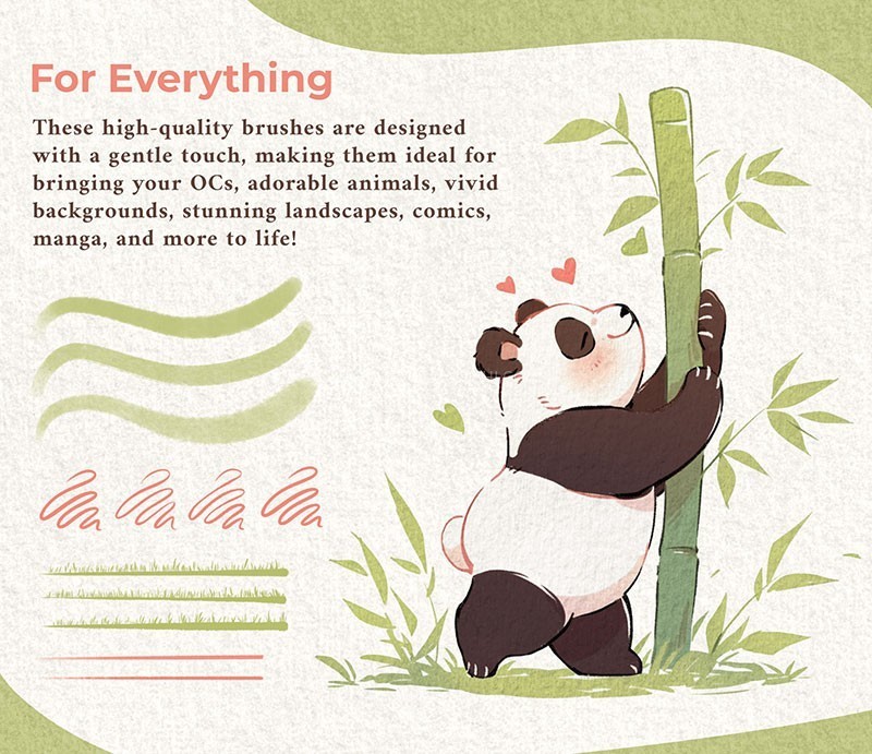 Procreate动漫工作室日常画笔